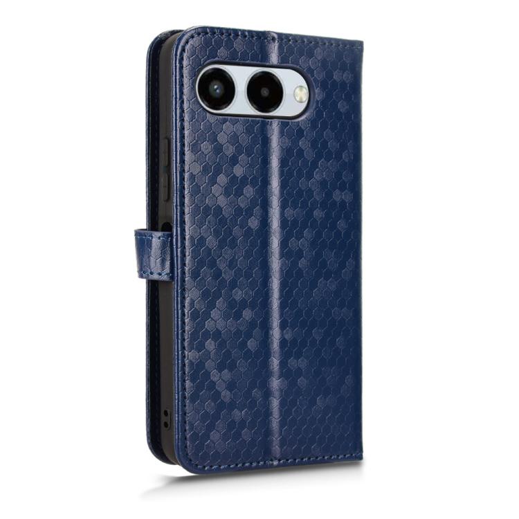 For T-Mobile Revvl 8 5G Honeycomb Dot Texture Leather Phone Case