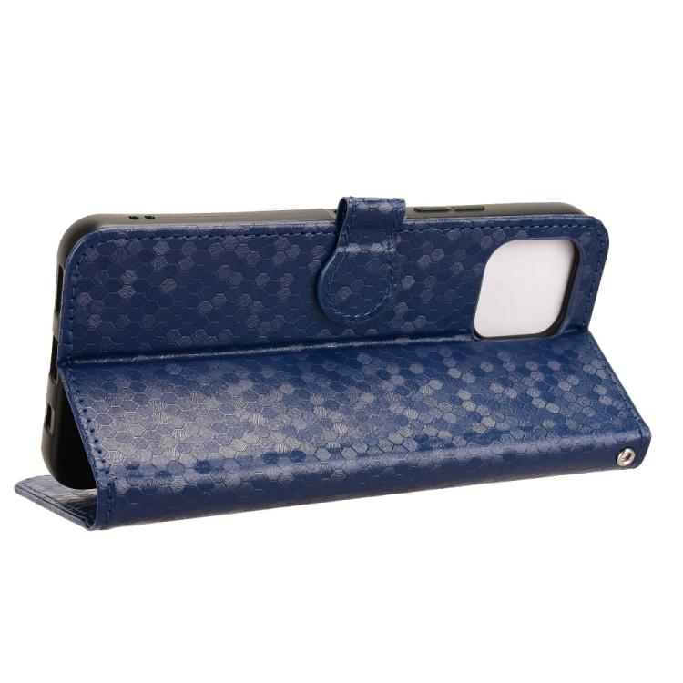 For T-Mobile Revvl 8 Pro 5G Honeycomb Dot Texture Leather Phone Case