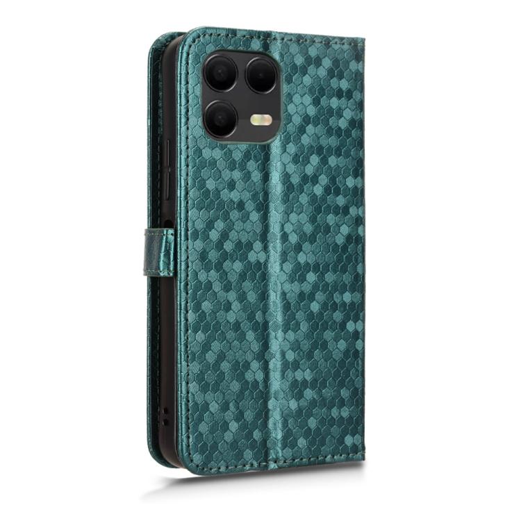 For T-Mobile Revvl 8 Pro 5G Honeycomb Dot Texture Leather Phone Case