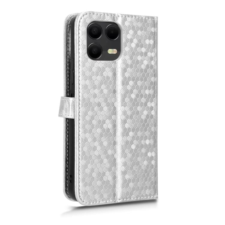 For T-Mobile Revvl 8 Pro 5G Honeycomb Dot Texture Leather Phone Case