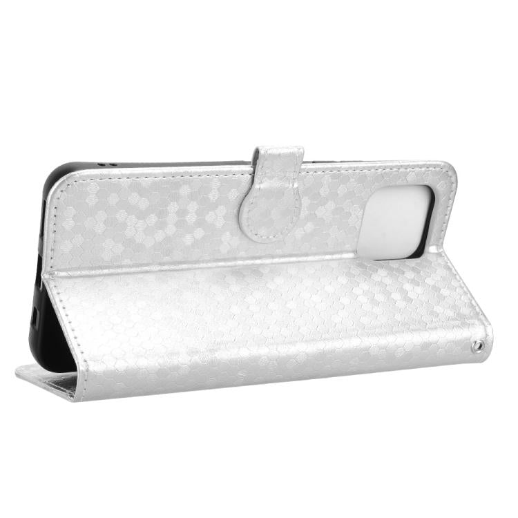 For T-Mobile Revvl 8 Pro 5G Honeycomb Dot Texture Leather Phone Case