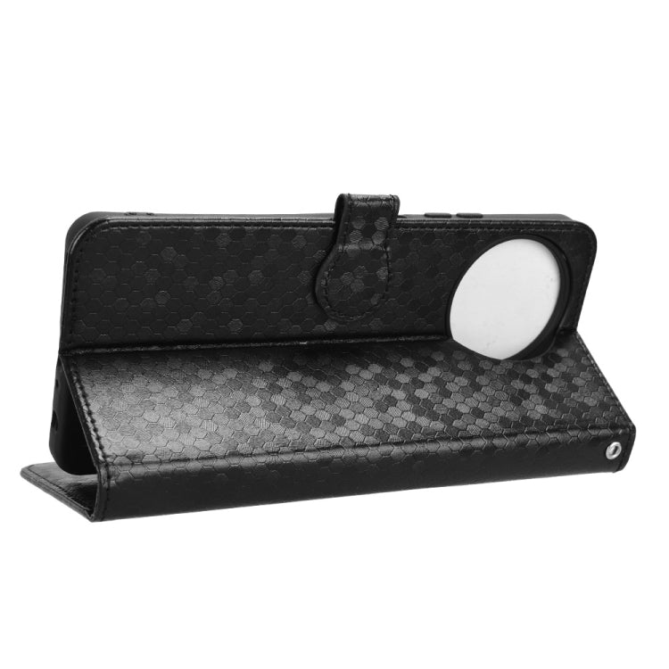 For Blackview Shark 8 Honeycomb Dot Texture Leather Phone Case