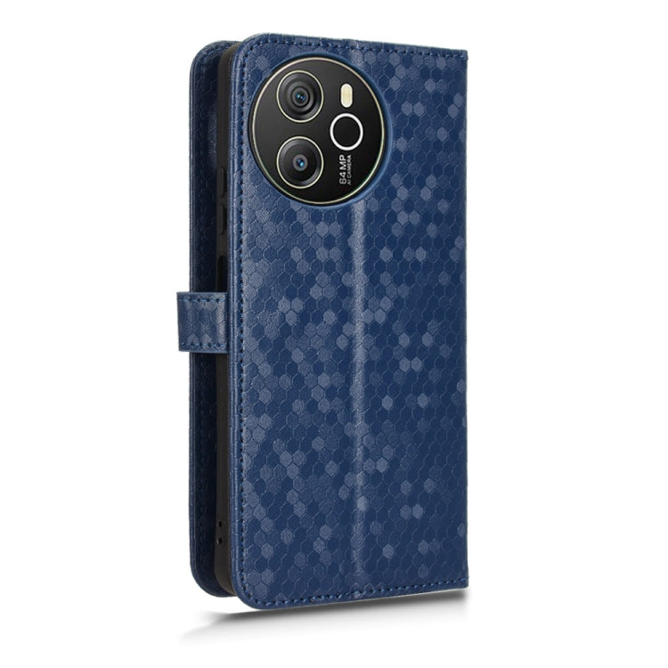 For Blackview Shark 8 Honeycomb Dot Texture Leather Phone Case