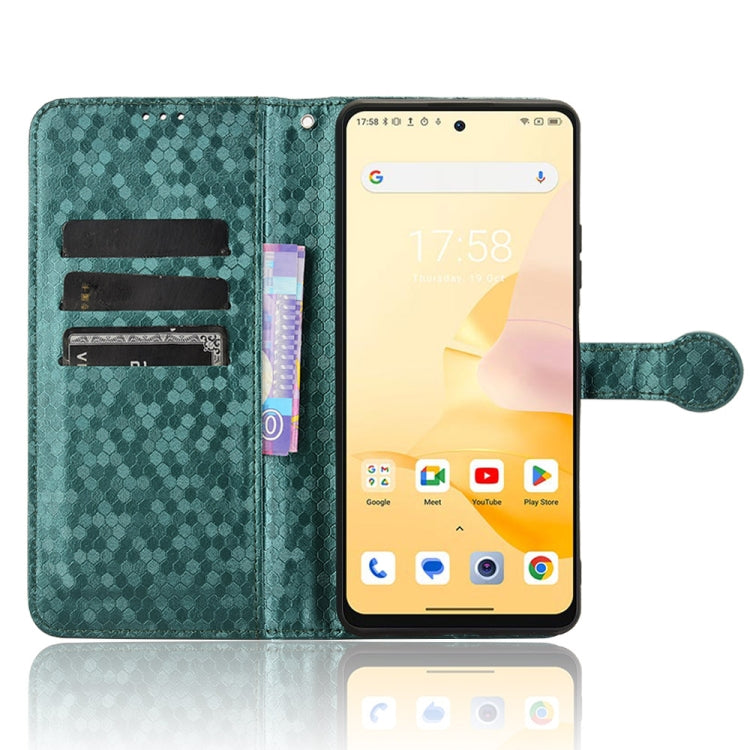 For Blackview Shark 8 Honeycomb Dot Texture Leather Phone Case