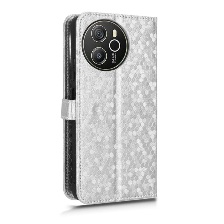 For Blackview Shark 8 Honeycomb Dot Texture Leather Phone Case