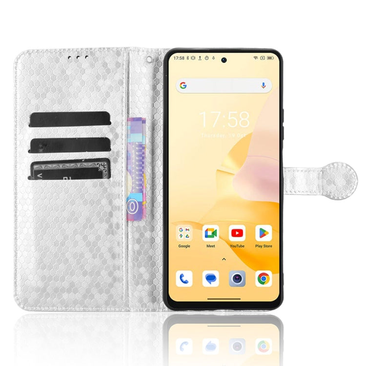 For Blackview Shark 8 Honeycomb Dot Texture Leather Phone Case
