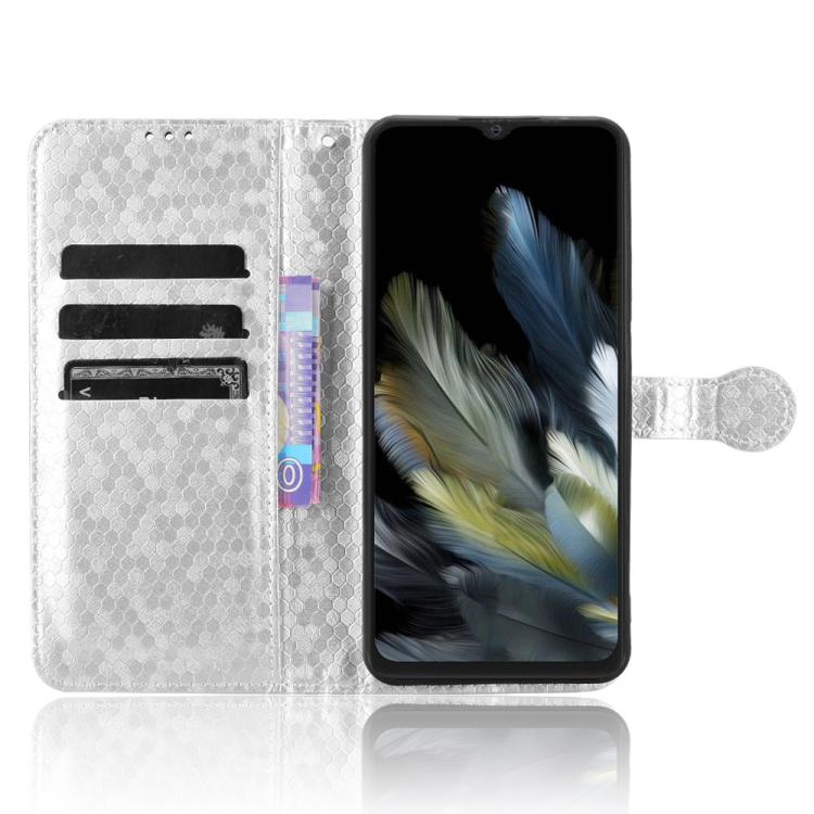For Blackview Wave 8 / 8C / Oscal Flat 2 Honeycomb Dot Texture Leather Phone Case