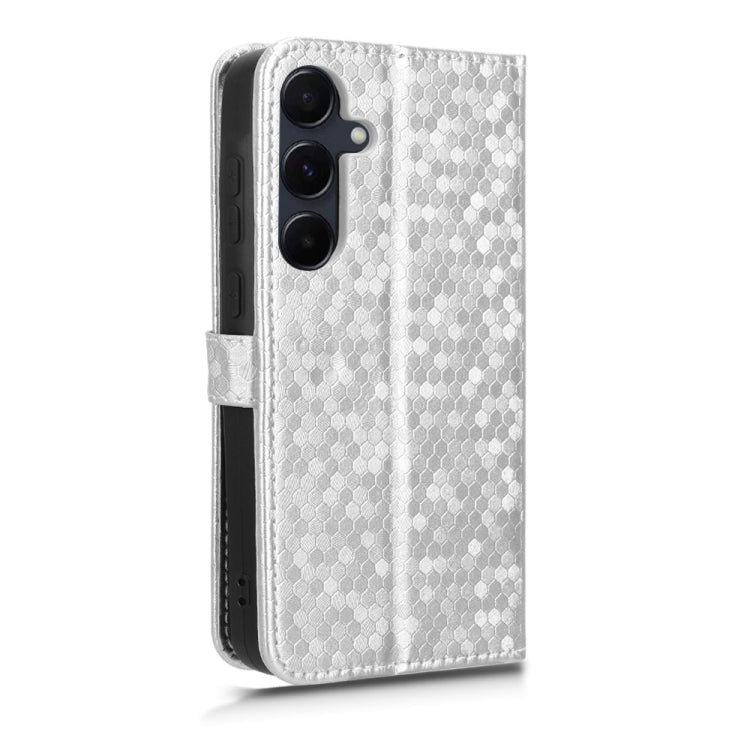 For Samsung Galaxy F55 5G / M55 5G / C55 5G Honeycomb Dot Texture Leather Phone Case