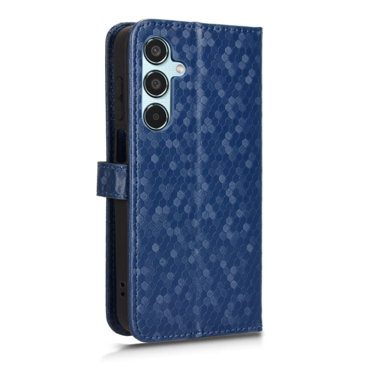 For Samsung Galaxy M35 5G Honeycomb Dot Texture Leather Phone Case