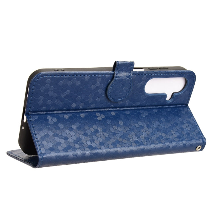 For Samsung Galaxy M35 5G Honeycomb Dot Texture Leather Phone Case