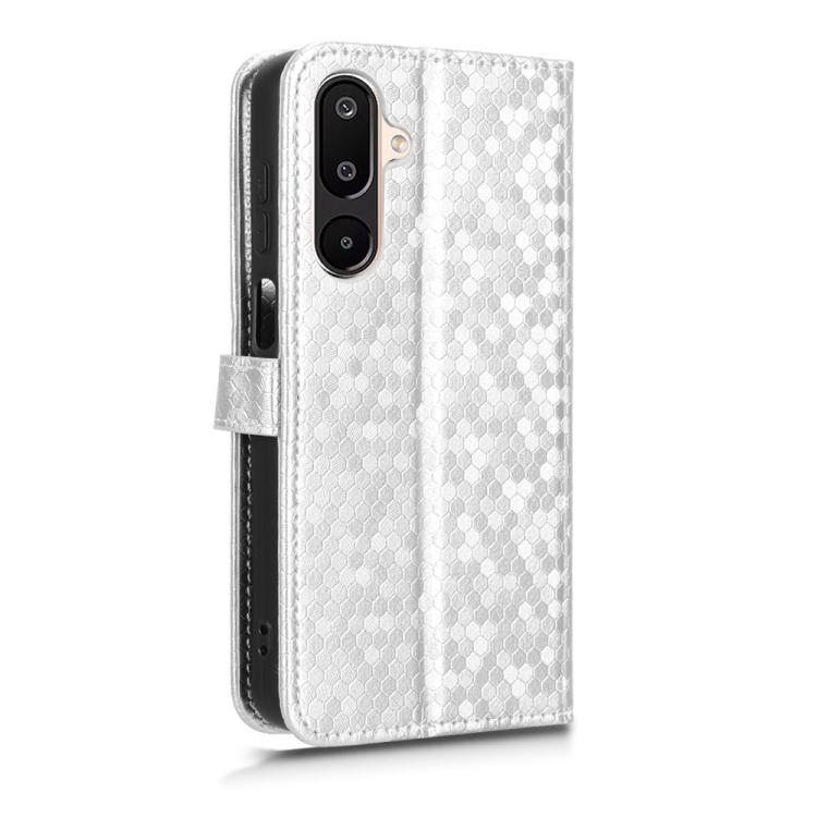 For Samsung Galaxy F16 / M16 Honeycomb Dot Texture Leather Phone Case