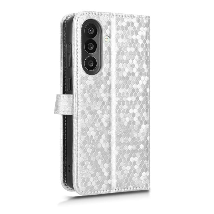 For Samsung Galaxy M56 5G Honeycomb Dot Texture Leather Phone Case