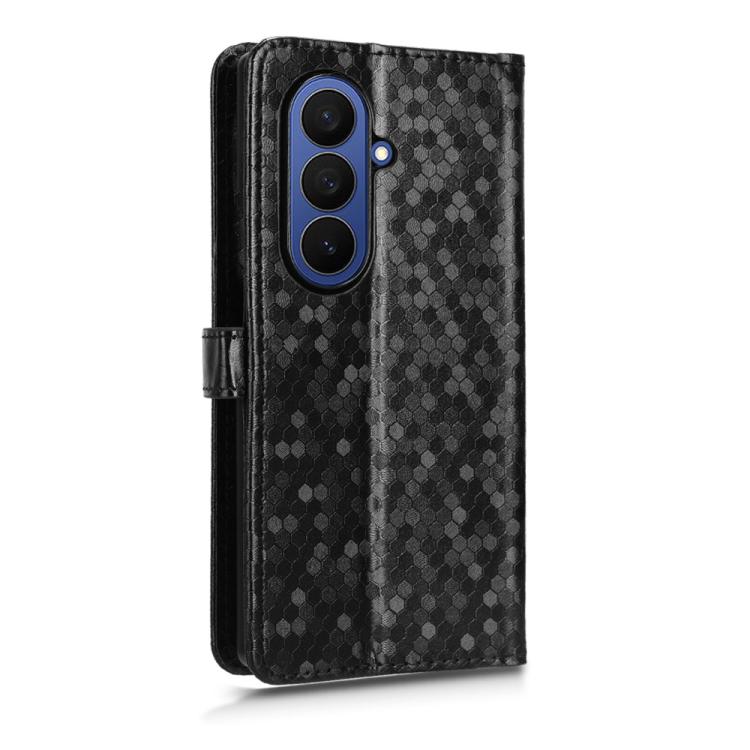 For Samsung Galaxy Z Fold7 5G Honeycomb Dot Texture Leather Phone Case