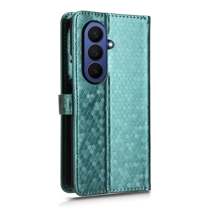 For Samsung Galaxy Z Fold7 5G Honeycomb Dot Texture Leather Phone Case