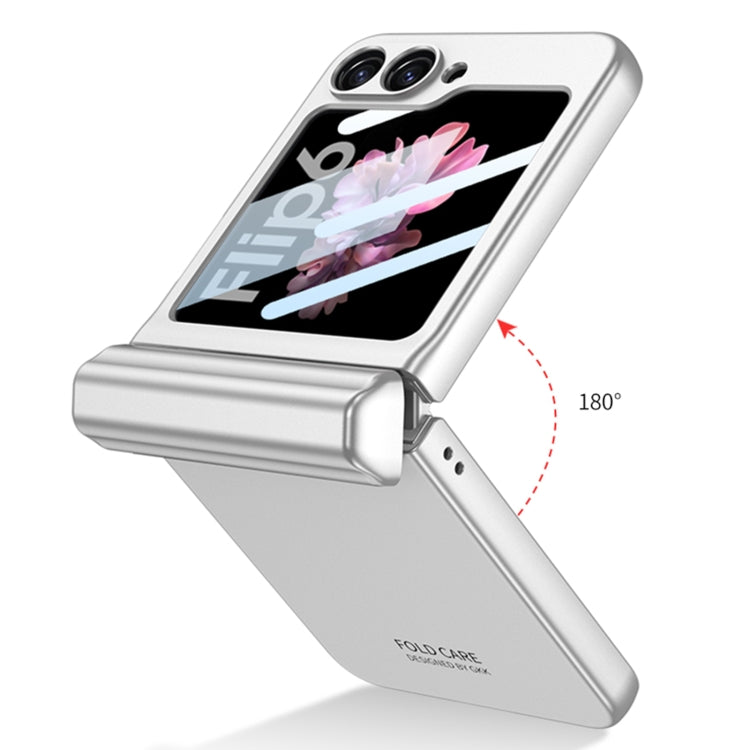 For Samsung Galaxy Z Flip6 / Flip7 FE GKK Integrated Magnetic Full Coverage Flip Phone Case with Pen Box+Pen