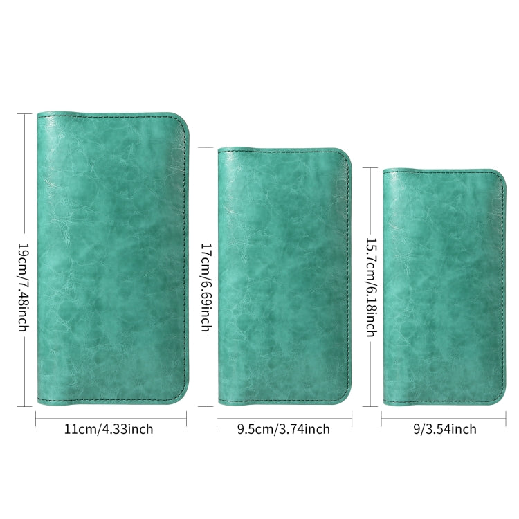 PU Flip Double Phone Card Slot Case, Size:17 x 9.5cm