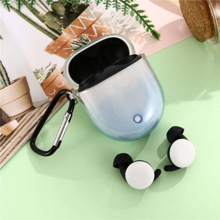 For Google Pixel Buds 2 Bluetooth Earphone TPU Gradient Protective Case with Buckle