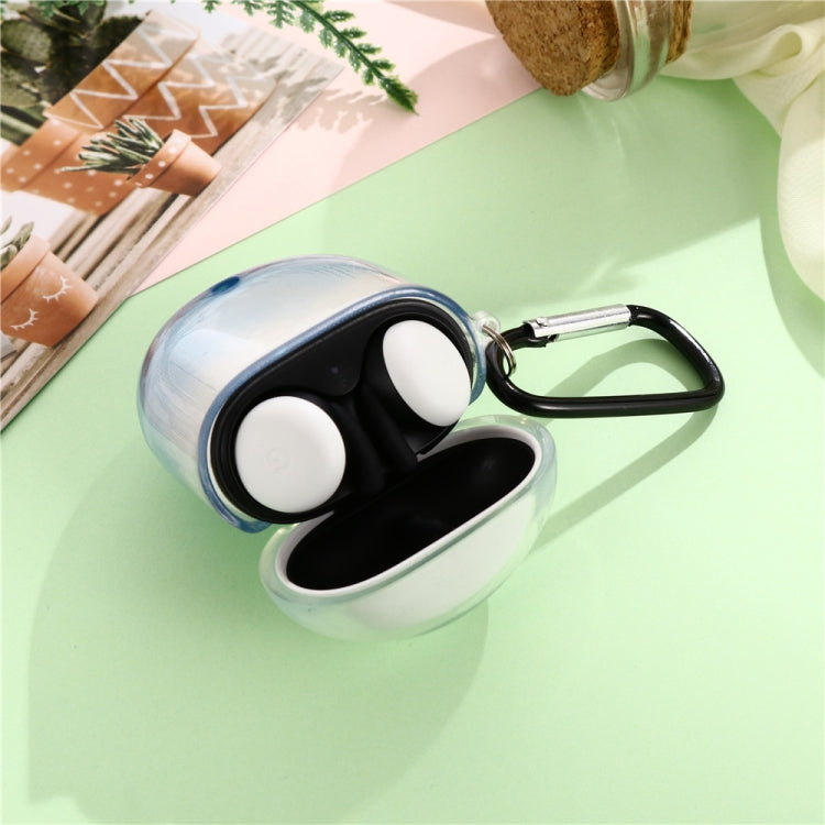 For Google Pixel Buds 2 Bluetooth Earphone TPU Gradient Protective Case with Buckle