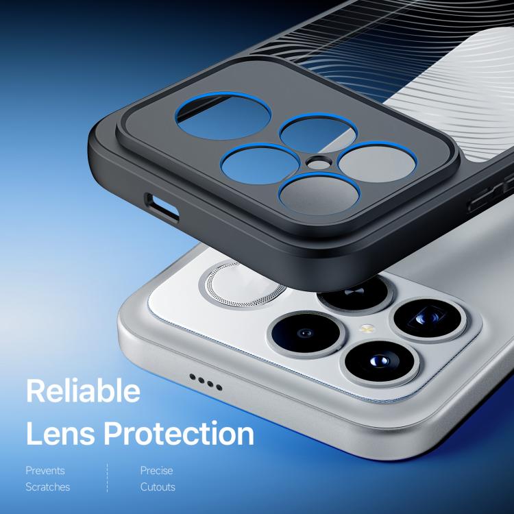For Redmi K90 Pro Max / Poco F8 Ultra DUX DUCIS Aimo Series TPU + PC Frosted Feel Phone Case - Black