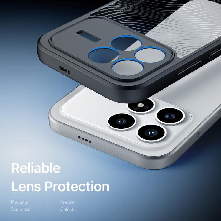 For Redmi K90 /  Poco F8 Pro DUX DUCIS Aimo Series TPU + PC Frosted Feel Phone Case - Black