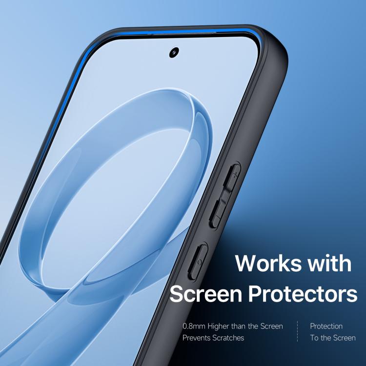 For Redmi K90 /  Poco F8 Pro DUX DUCIS Aimo Series TPU + PC Frosted Feel Phone Case - Black