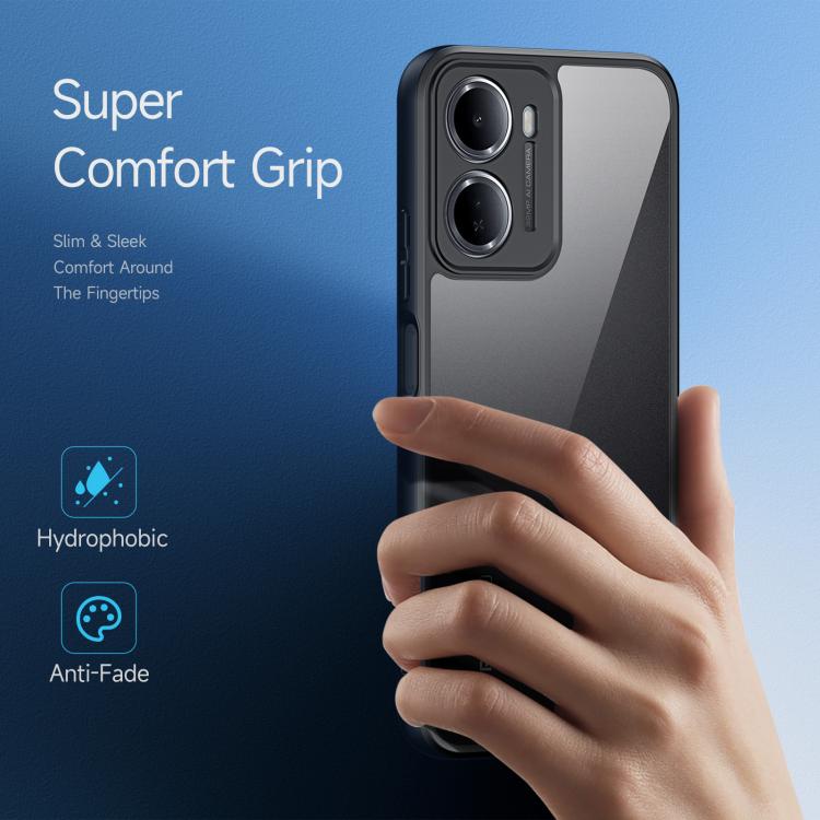 For Redmi 15a 5G DUX DUCIS Aimo Series TPU + PC Frosted Feel Phone Case - Black