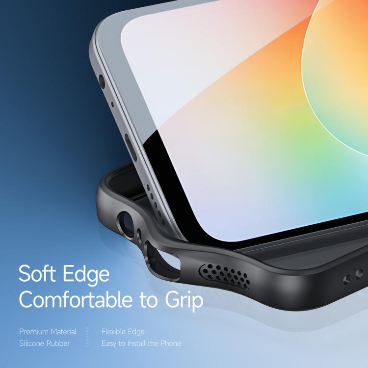 For Redmi 15a 5G DUX DUCIS Aimo Series TPU + PC Frosted Feel Phone Case - Black