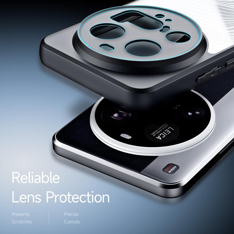 For Xiaomi 15 Ultra DUX DUCIS Aimo Series TPU + PC Frosted Feel Phone Case - Black