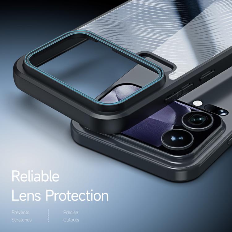For Xiaomi 17 Pro DUX DUCIS Aimo Series TPU + PC Frosted Feel Phone Case - Black
