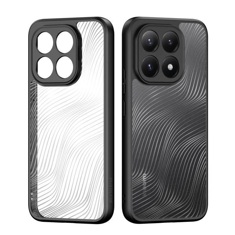 For Xiaomi 15T 5G DUX DUCIS Aimo Series TPU + PC Frosted Feel Phone Case - Black