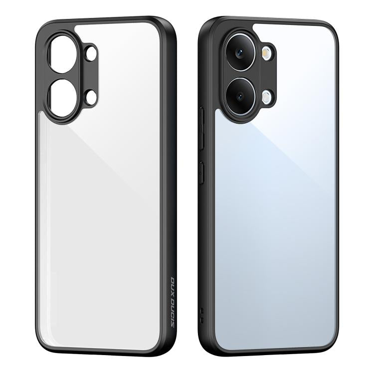 For Xiaomi Poco X8 Pro Max 5G DUX DUCIS Aimo Series TPU + PC Frosted Feel Phone Case - Black