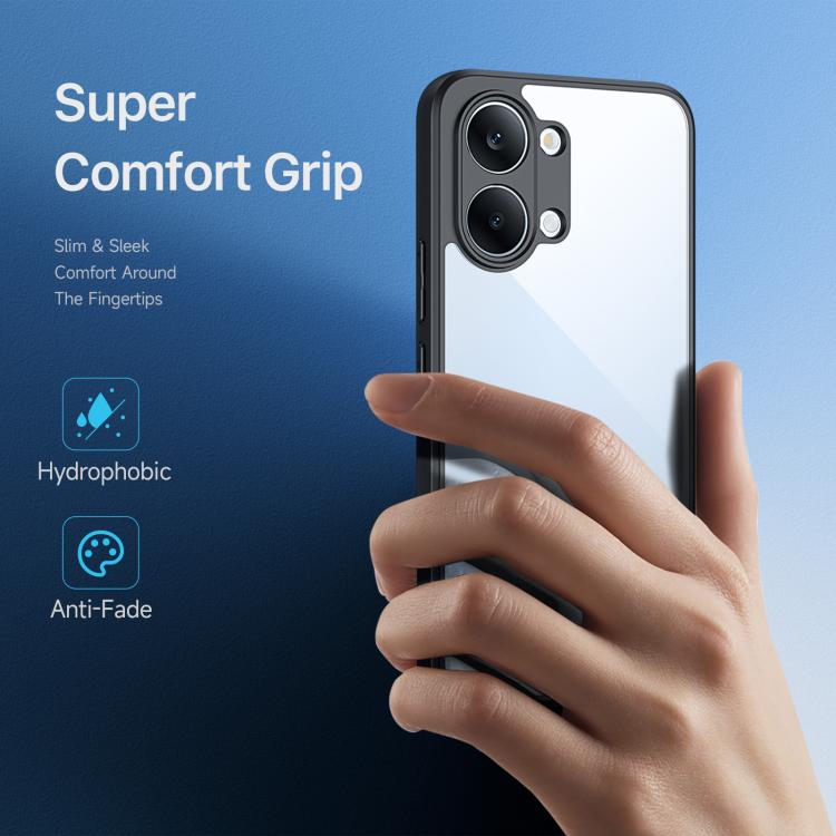 For Xiaomi Poco X8 Pro Max 5G DUX DUCIS Aimo Series TPU + PC Frosted Feel Phone Case - Black