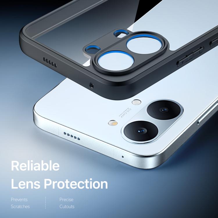For Xiaomi Poco X8 Pro Max 5G DUX DUCIS Aimo Series TPU + PC Frosted Feel Phone Case - Black