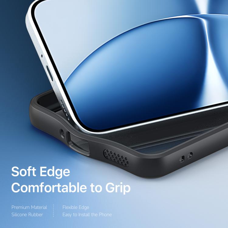 For Xiaomi Poco X8 Pro Max 5G DUX DUCIS Aimo Series TPU + PC Frosted Feel Phone Case - Black