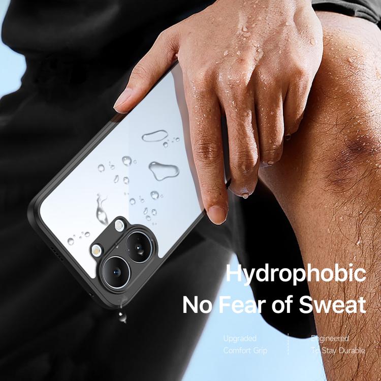 For Xiaomi Poco X8 Pro Max 5G DUX DUCIS Aimo Series TPU + PC Frosted Feel Phone Case - Black