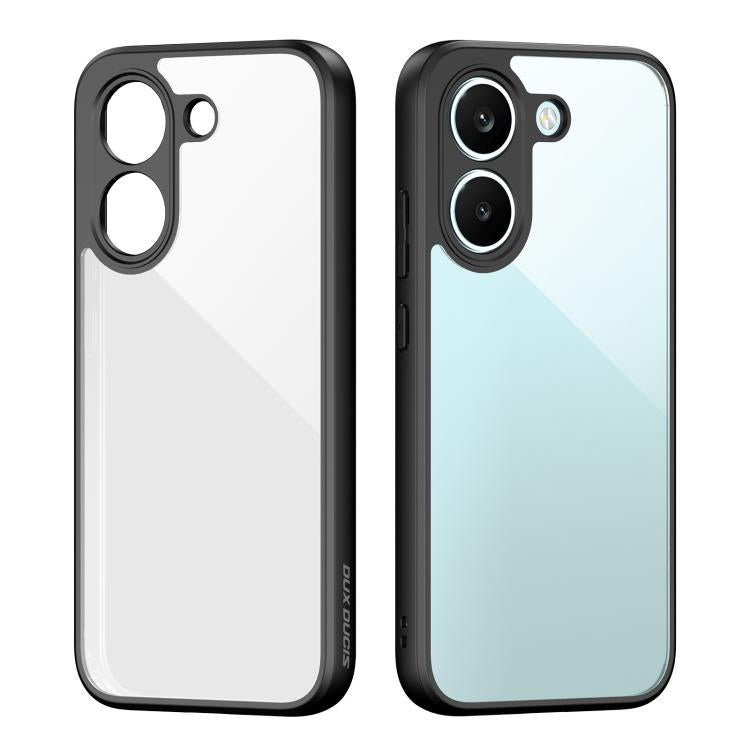 For Xiaomi Poco X8 Pro 5G DUX DUCIS Aimo Series TPU + PC Frosted Feel Phone Case - Black