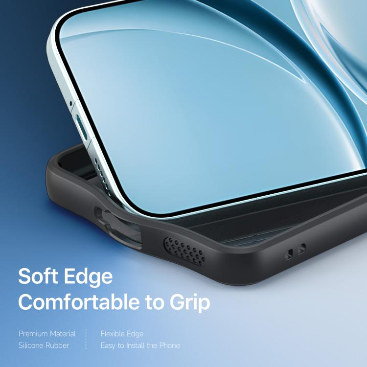 For Xiaomi Poco X8 Pro 5G DUX DUCIS Aimo Series TPU + PC Frosted Feel Phone Case - Black