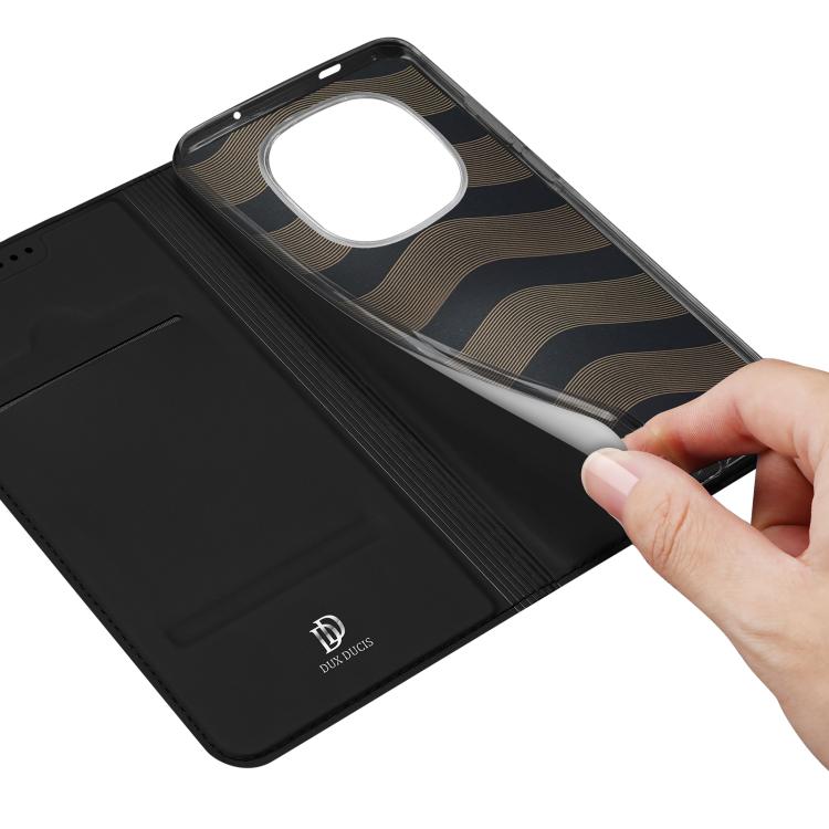 For Redmi Note 15 Pro+ 5G Global 163.3mm DUX DUCIS Skin Pro Series Flip Leather Phone Case