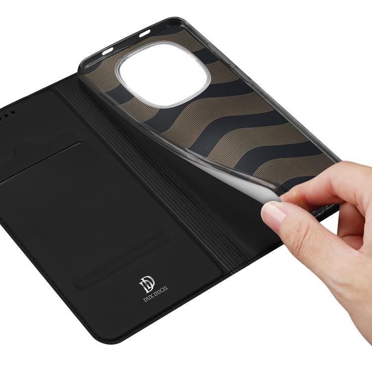 For Redmi Note 15 Pro 5G Global 163.6mm DUX DUCIS Skin Pro Series Flip Leather Phone Case