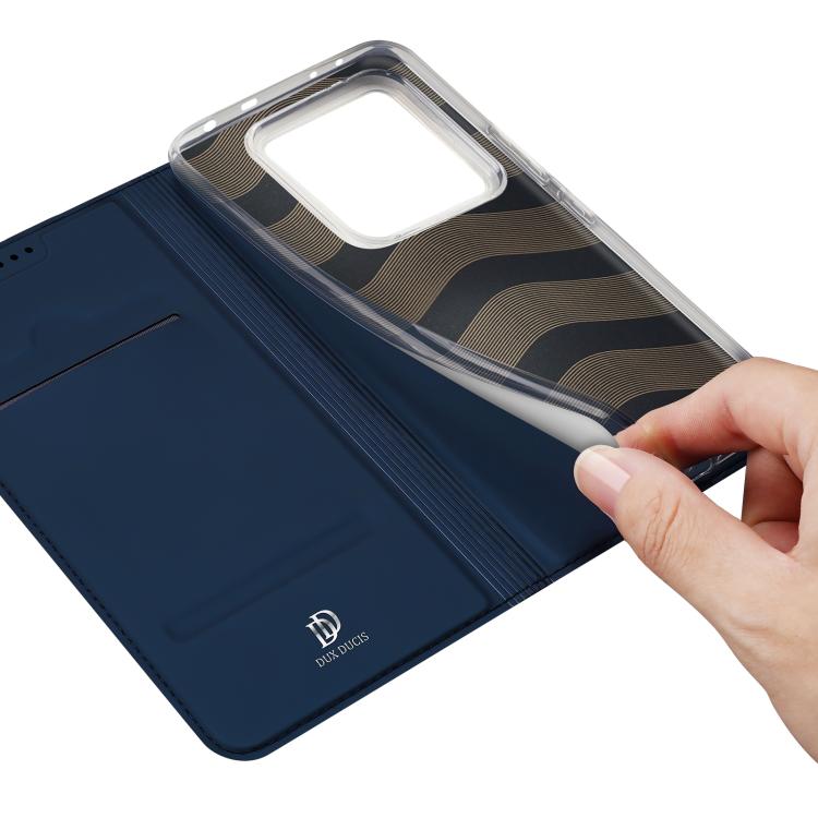 For Xiaomi Poco M7 Pro 5G DUX DUCIS Skin Pro Series Flip Leather Phone Case