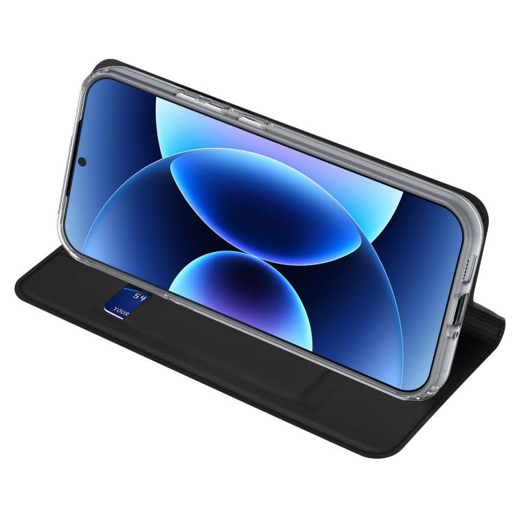 For Xiaomi 17 Pro DUX DUCIS Skin Pro Series Flip Leather Phone Case