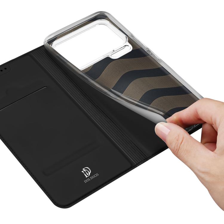 For Xiaomi 17 Pro DUX DUCIS Skin Pro Series Flip Leather Phone Case
