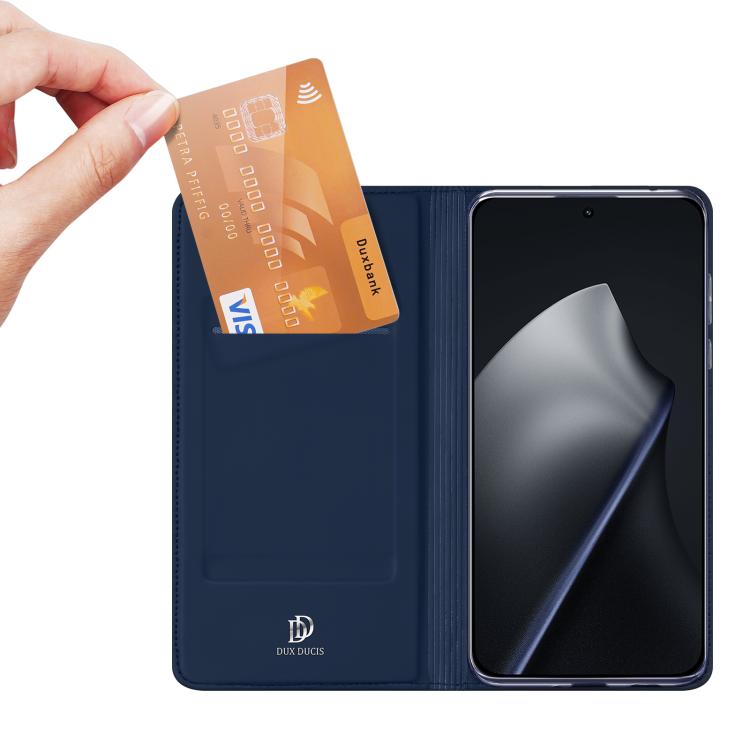 For Xiaomi 15T Pro 5G DUX DUCIS Skin Pro Series Flip Leather Phone Case