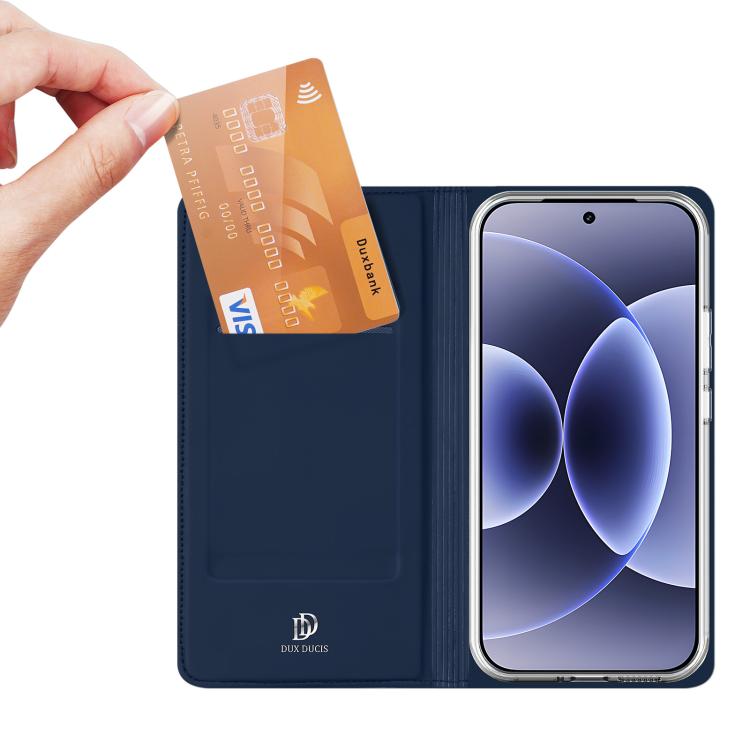For Xiaomi 17 DUX DUCIS Skin Pro Series Flip Leather Phone Case