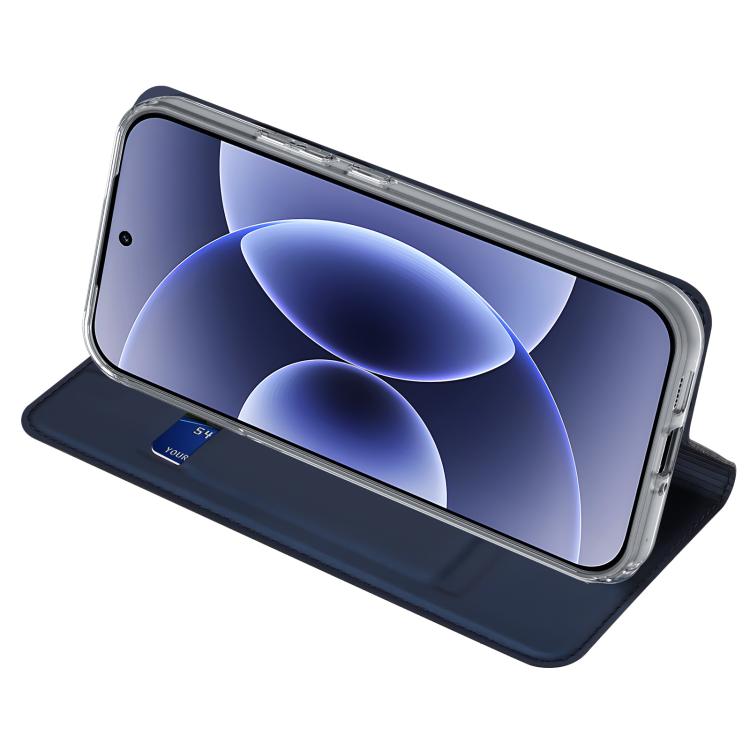 For Xiaomi 17 DUX DUCIS Skin Pro Series Flip Leather Phone Case