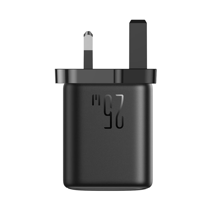 JOYROOM JR-TCF23 25W USB-C / Type-C Port Fast Charger, Plug:UK Plug - Black
