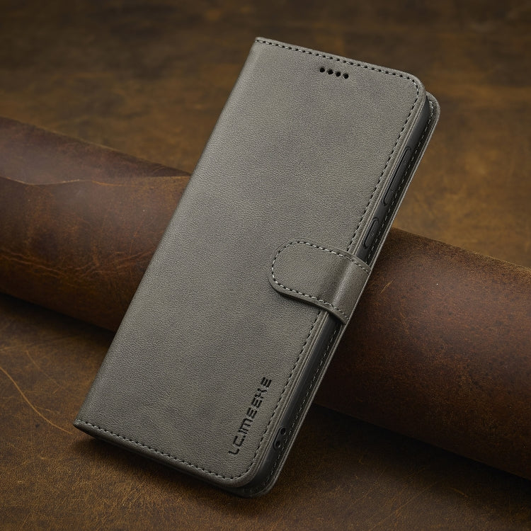 For Redmi 14C LC.IMEEKE Calf Texture Leather Phone Case