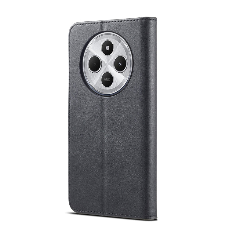 For Redmi A4 5G LC.IMEEKE Calf Texture Leather Phone Case
