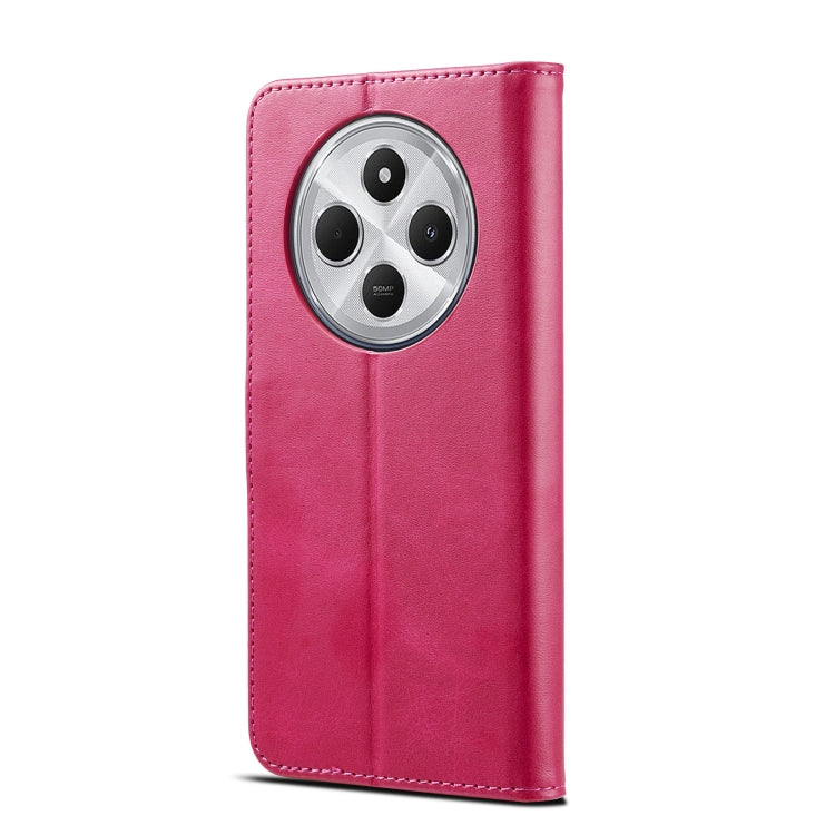 For Redmi A4 5G LC.IMEEKE Calf Texture Leather Phone Case