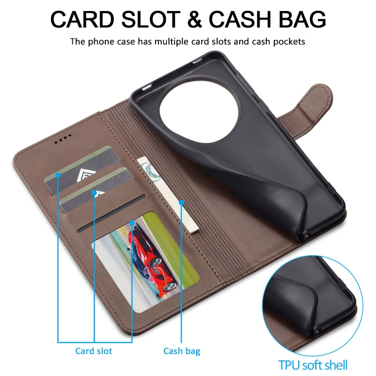 For Redmi A4 5G LC.IMEEKE Calf Texture Leather Phone Case